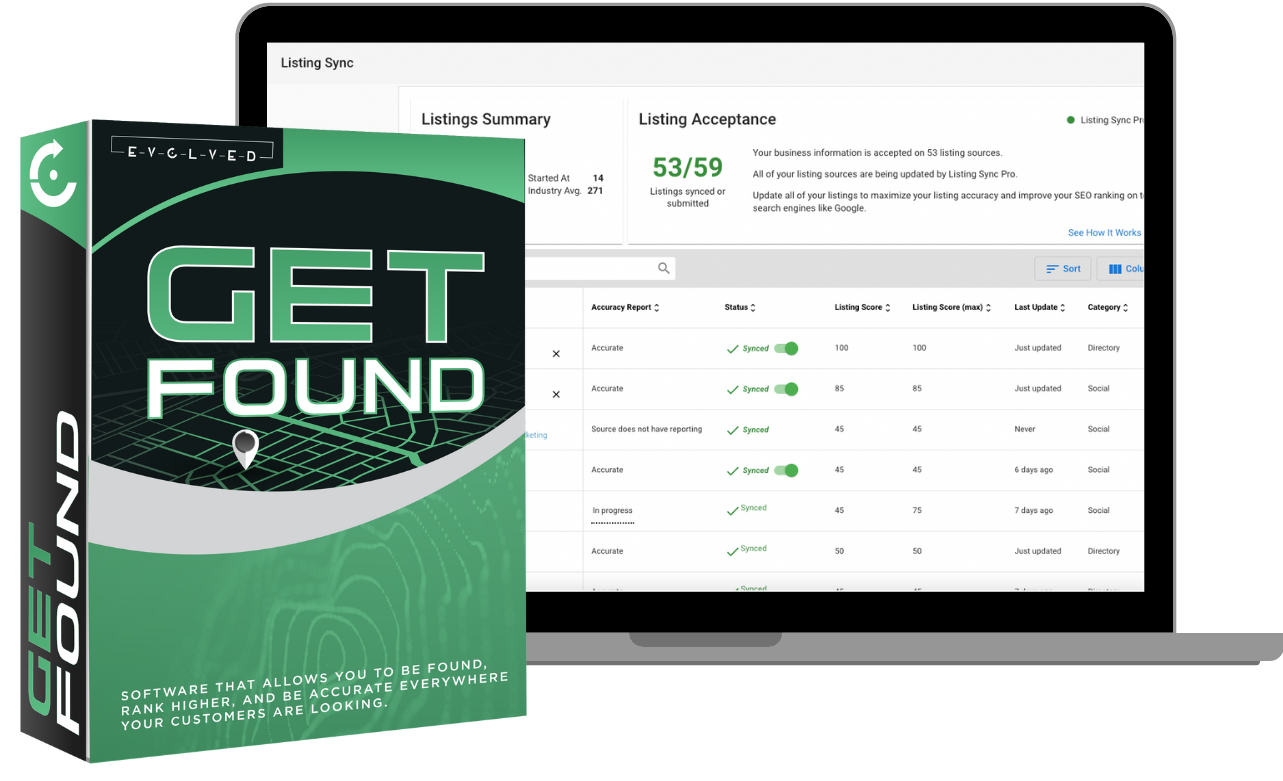Get Found Listing Software for Law Firms