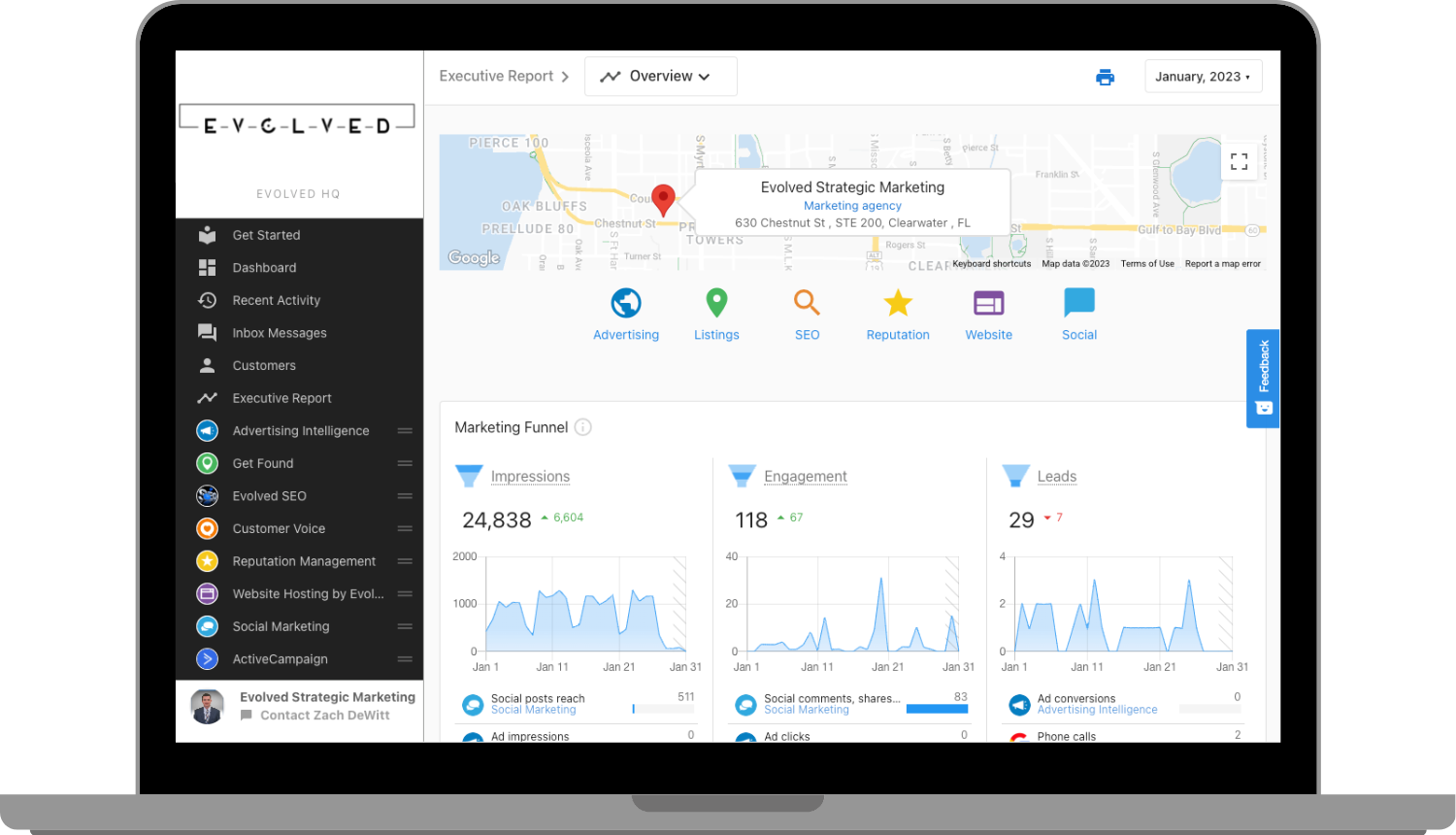 Detailed Reporting for Law Firm Marketing