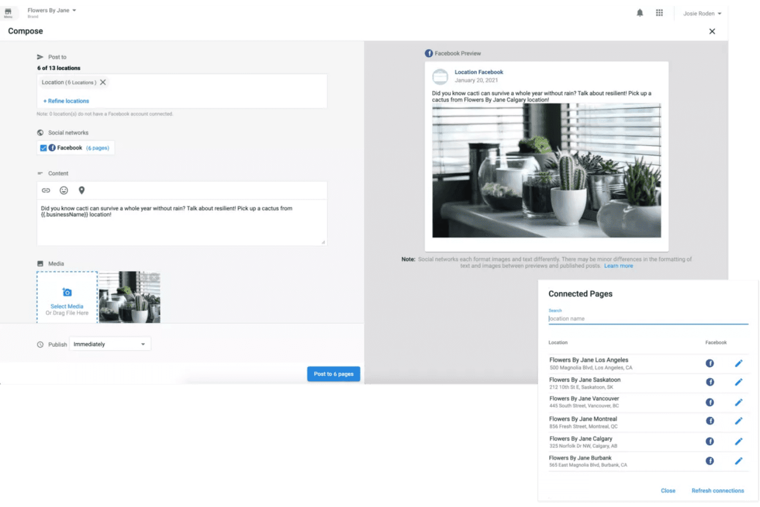 Social media tool for Law Firms